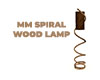 MM SPIRAL WOOD LAMP