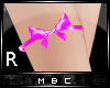 Pink Bow Garter R