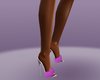 elegant purple heels
