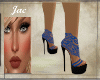 J~BLUE BAYOU LACE HEEL