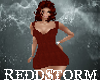 Red Mini Dress RL