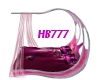 HB777 C.P. Bed w/Drapes