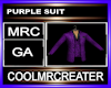 PURPLE SUIT