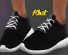 K|  Black sneakers