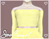 Yellow off shoulder