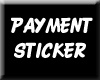 Payment Sticker