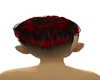 black and red hair