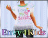Kids I Love Daddy Shirt 
