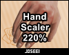 Hand Scaler 220%