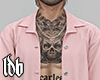 M | Soft Pink Open Shirt