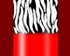 *SS* Red Zebra Nails