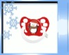 >T< Christmas Pacifier