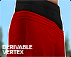 Red Baggy Gym Shorts