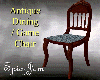 Antq Dining/game Chr Blu