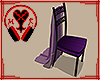 HL Purple Chair Drape