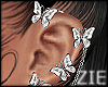 Butterfly Earrings SLVR