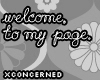 [xc]welcome to my page.