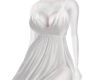 L! WHITE LONG DRESS