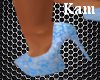 Kam| Blue Lace Heels