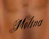 Melina Belly Tattoo