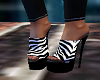 Zebra Dancing Shoes