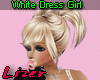 White Dress Little Girl