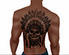 Indian Tattoo Back ONLY