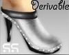 [ss]high heels-SILVER