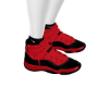 Cherry Red n Black 11's
