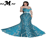 ~M~ Blue w/ Silver Gown