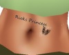 Ricks Princess Belly tat