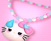 ! hkitty pearls necklace