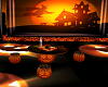 halloween pumpkin table
