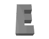 3D Lettering E