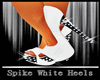 [Q!] Spike White Heels