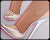 ʞ- Holo Glass Heels