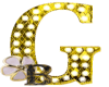 B♛|Gold Sign Letter G