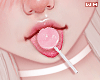 w. Tongue Pink LolliPop