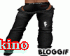 Sexy Half Open Jeans blk