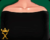 𝓧. Black Crop Top