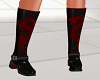 Red Dragon Long Boots