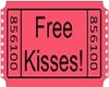 Free kiss ticket