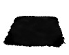 Black Fur Rug