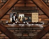 Lighted Country Shelf