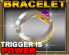 Pink Trigger Bracelet