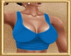 ✘ Blue Crop Top