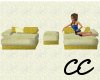 CC Comfy Seatset Gold