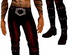 BLOOD PANTS WITH BOOTS