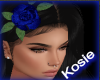 K | Blue Hair Rose