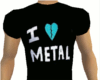 I </3 Metal shirt